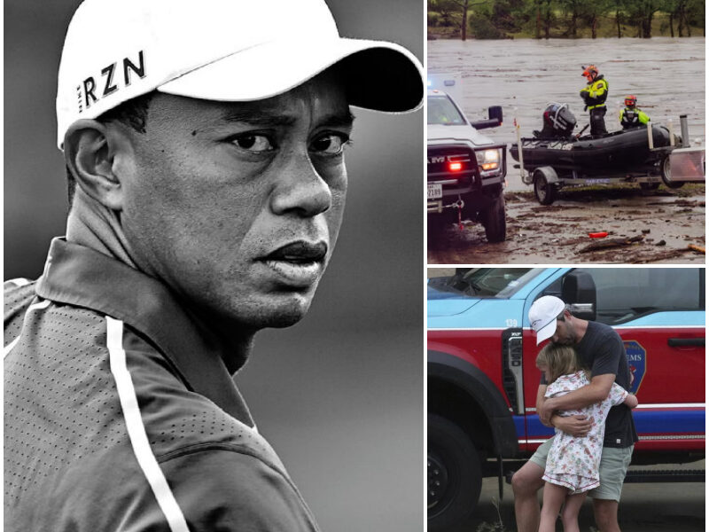 BREAKING NEWS: Tiger Woods's generous donation aims to alleviate the suffering of families impacted by the floods. The billionaire is covering funeral costs and providing financial aid to families affected by the devastating Texas floods.