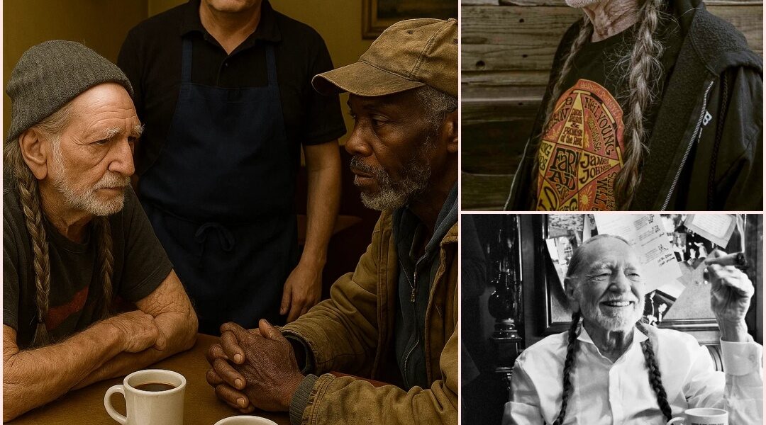 No Spotlight, No Stage — Just Willie Nelson and a Warm Meal That Changed a Life