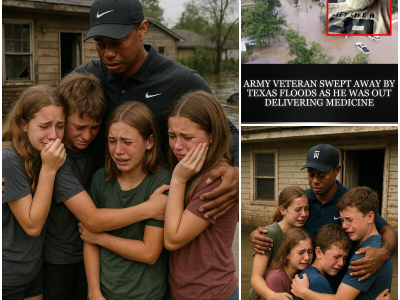 MORE THAN A LEGEND : "Tiger Woods Supports Family of 30-Year Veteran Swept Away by Floodwaters While Delivering Medicine – A Nation-Wide Act of Kindness"