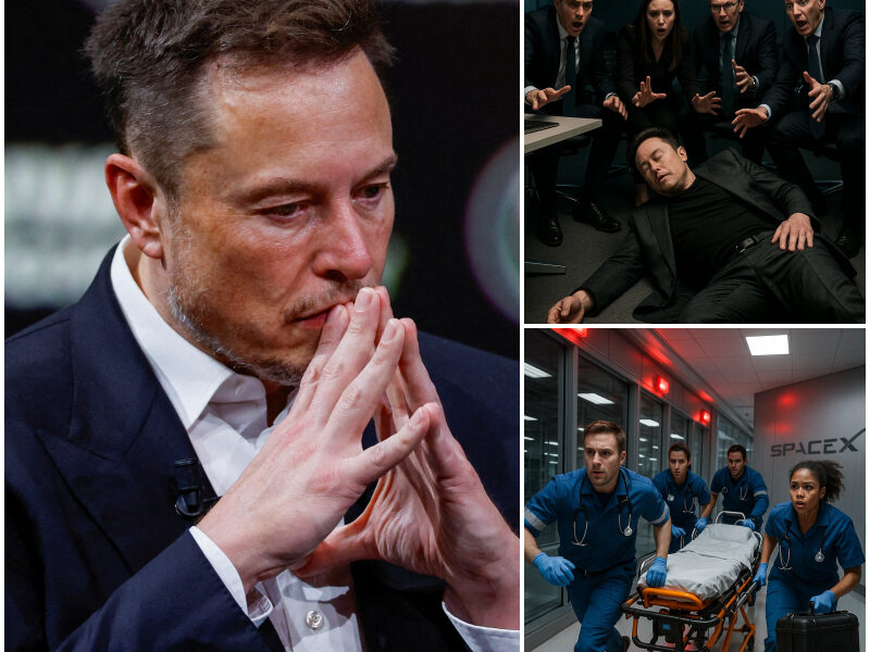 SHOCKING NEWS: Elon Musk suddenly fell during a private meeting at SpaceX headquarters - support shouted "Call the doctor immediately!"