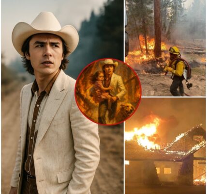 Country Star John Foster Rescues 6-Year-Old Girl and Her Dog From Raging Grand Canyon Wildfire — “He Carried Them Both Out of the Flames”