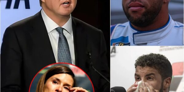 Bubba Wallace demanded that NASCAR fire Kyle Larson and Danica Patrick for directly insulting and verbally attacking him on live television. Immediately afterward, NASCAR’s CEO made a decision that left Bubba Wallace speechless.