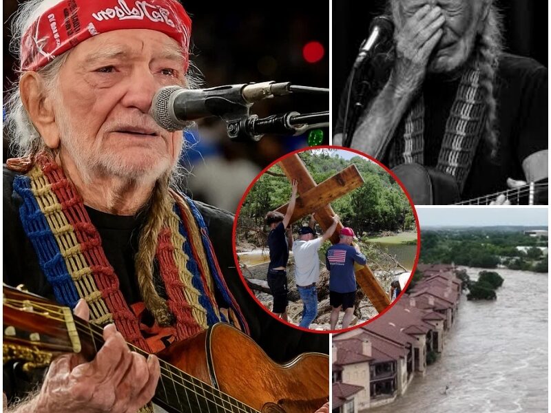 Willie Nelson Breaks Down in Tears During Benefit Concert for Texas Flood Victims: “This Is My Home, and My Heart Is Breaking”