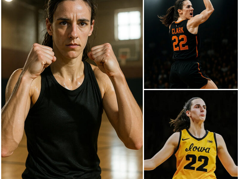 No longer the slim girl of the past – Caitlin Clark is now a real fighting machine!