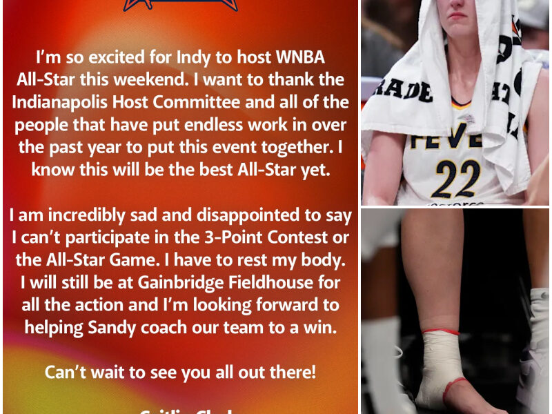 Caitlin Clark Withdraws from WNBA All-Star Weekend to Prioritize Recovery