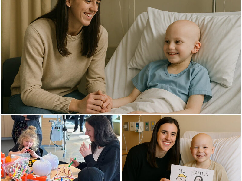 A Phone Call Turned Miracle: Caitlin Clark’s Unforgettable Visit to a Boy Battling a Brain Tumor