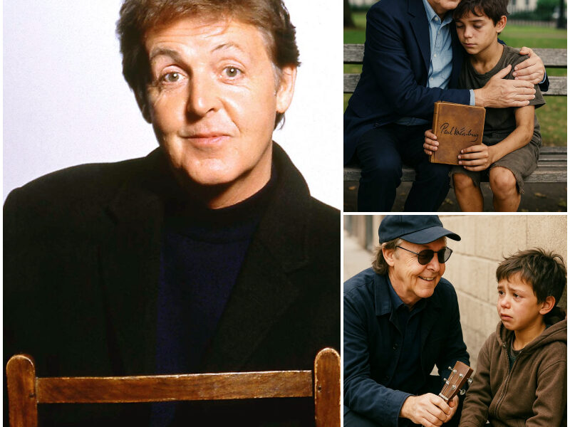 A Homeless Boy Found Paul McCartney’s Lost Journal — What He Did Next Changed His Life Forever