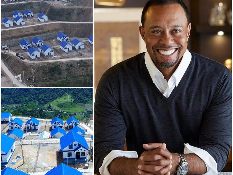 LIVING LEGEND: Tiger Woods Inaugurates 100 Charity Homes for Texas Flood Survivors, Commits to Cover Full Education Costs for Orphaned Children