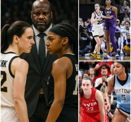 BREAKING: Caitlin Clark’s Mysterious Injury Sparks Hidden Family Feud Between Shaquille O’Neal and Angel Reese — What They’re Not Telling You!