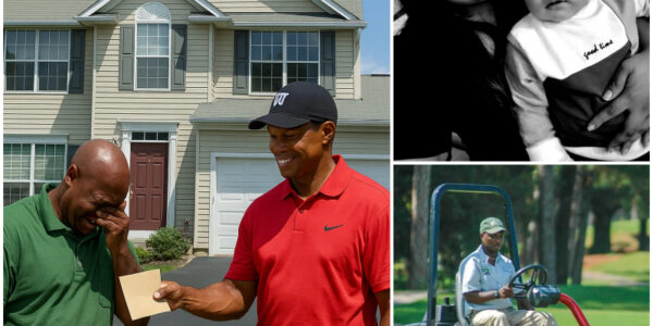 BREAKING NEWS: Tiger Woods Unexpectedly Hands an Envelope to Golf Course Groundskeeper After Learning His Family Died in Texas Floods — What Happened Next Left Everyone in Tears