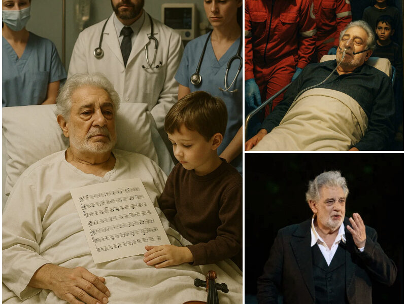 SAD NEWS: Opera Legend Plácido Domingo Collapses on Stage During Secret Performance in Gaza – Rushed to Hospital