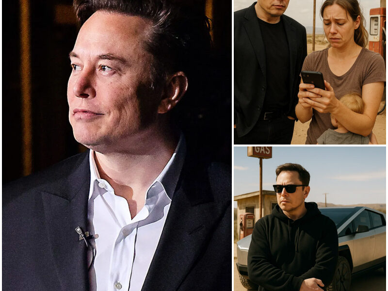 UNBELIEVABLE: Elon Musk Randomly Gives $10,000 to Struggling Single Mom at Gas Station — “She Looked Like She Needed a Miracle”