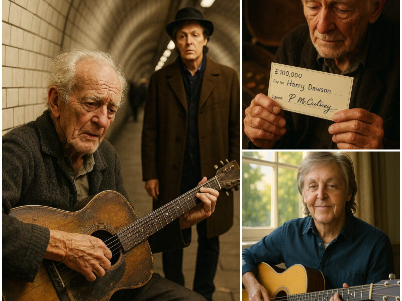 HEARTWARMING: Paul McCartney Secretly Helps Elderly Street Musician After Hearing Beatles Song in a Subway Tunnel