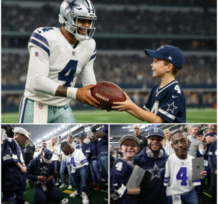 Dak Prescott Brings a Young Fan to Tears with One Beautiful Act on the Field