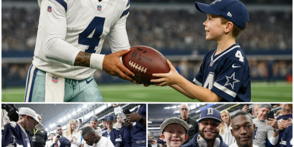 Dak Prescott Brings a Young Fan to Tears with One Beautiful Act on the Field