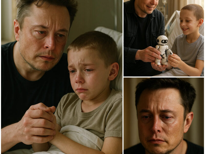 Elon Musk Breaks Down in Tears at Children's Cancer Hospital – His Secret Act Leaves the World in Shock