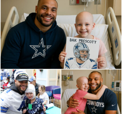 A Phone Call Turned Miracle: Dak Prescott’s Unforgettable Visit to a Girl Battling a Brain Tumor