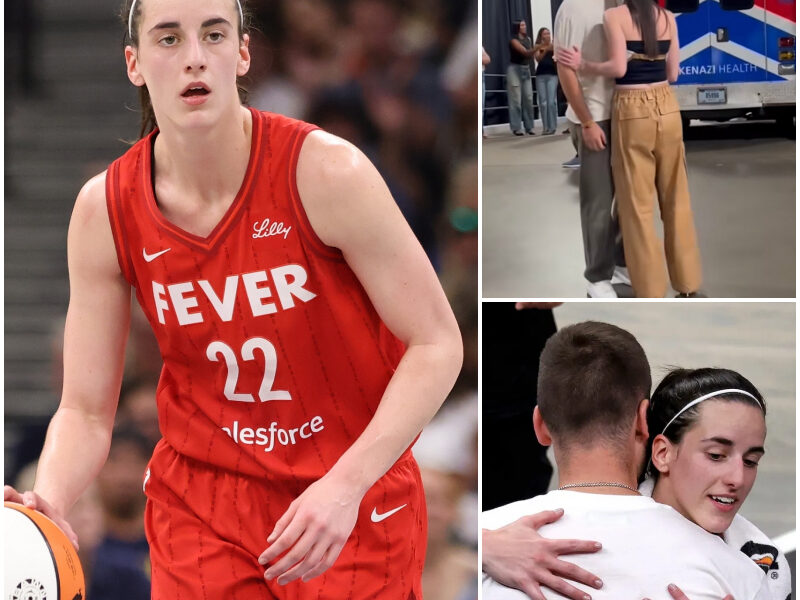 Caitlin Clark Shares Sweet Backstage Moment with Boyfriend at WNBA Friday Night