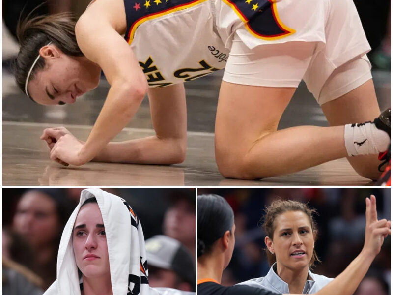 WNBA Scandal Explodes: Referees Fired Over Game Fixing Allegations – Caitlin Clark’s Injury Ignites Firestorm