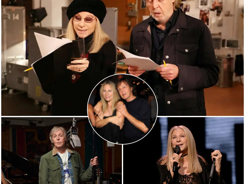 BREAKING NEWS: Paul McCartney Trembled While Singing With Barbra Streisand: Even Legends Get Nervous