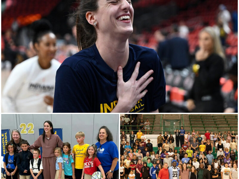 Not Just a Star — Caitlin Clark’s Heart for the Next Generation