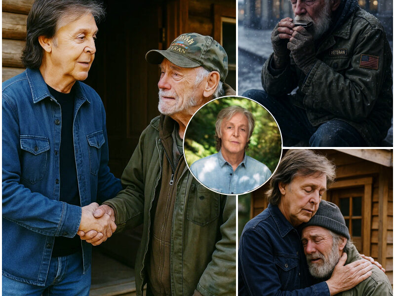 BREAKING NEWS: Homeless War Veteran Gets Dream House From His Lifelong Idol – Paul McCartney
