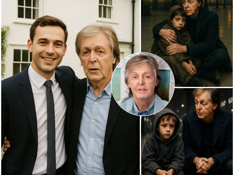 "The Lost Note” – How Paul McCartney Secretly Saved a Homeless Boy Who Came Back 20 Years Later to Shock the World
