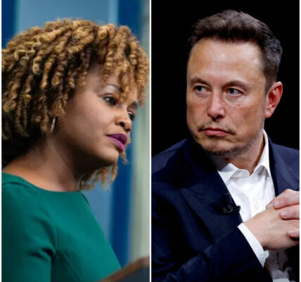 Karine Jean-Pierre SHOCKS the World by Turning Down Elon Musk’s $10 Million Offer with a Powerful Message: “Keep it and spend it on something that actually helps people!”