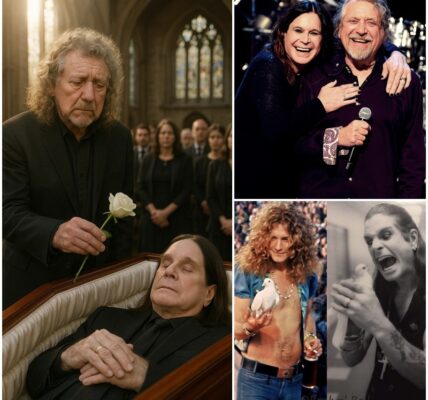 "We didn’t say much. We didn’t have to.” – Robert Plant Visits Osbourne Family After Ozzy’s Passing