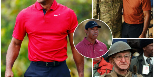 He didn't say anything. But what Tiger Woods did for veterans shook the whole country.