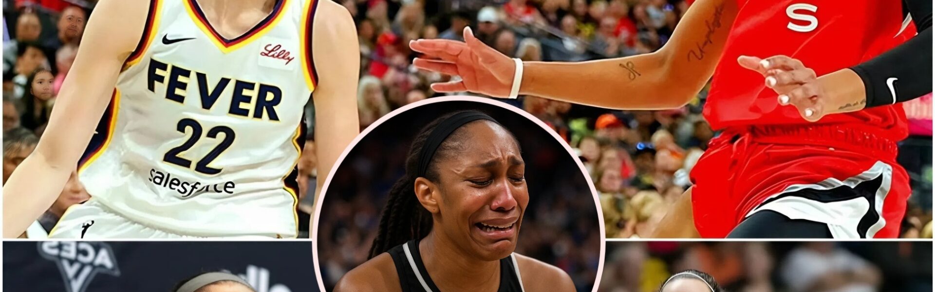 A’ja Wilson Breaks Down in Tears as Caitlin Clark Crowned 2025 WNBA Player of the Year: A Moment That Shook the Basketball World