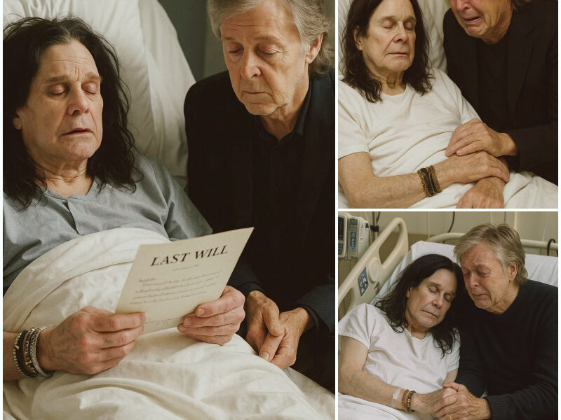 Ozzy Osbourne's last wish: 'Don't cry for me, give orphans a chance to sing' makes listeners cry'