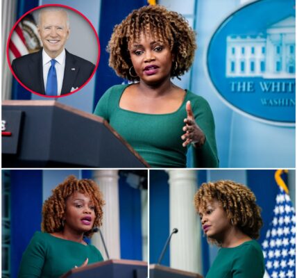 BREAKING: Karine Jean-Pierre Breaks Ranks — Blows Whistle on Biden White House "Facade" in Explosive Memoir
