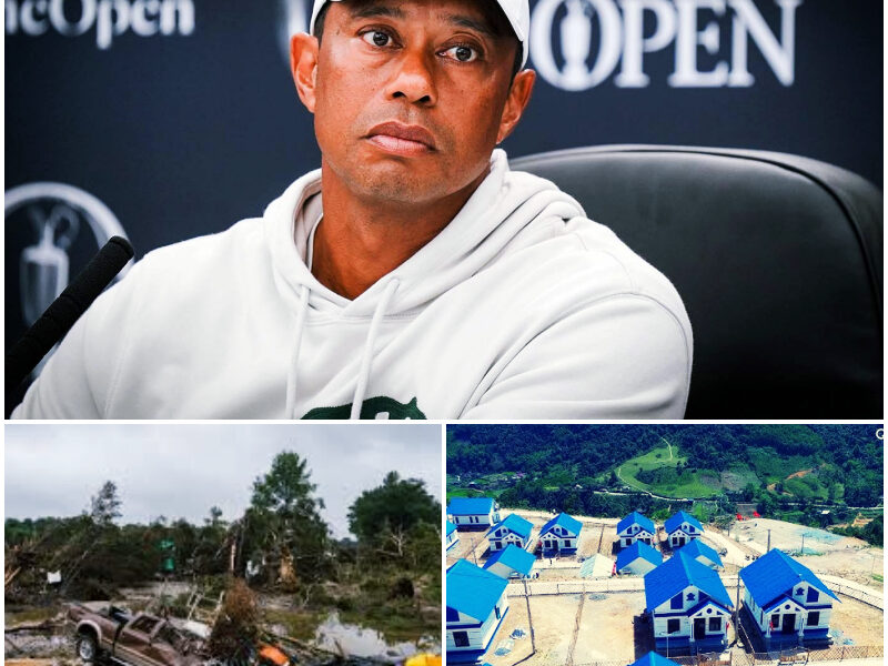 SHOCKING COMMITMENT: Tiger Woods Pledges Full Support for Texas Flood Victims — Fans Stunned by His Unexpected Promise