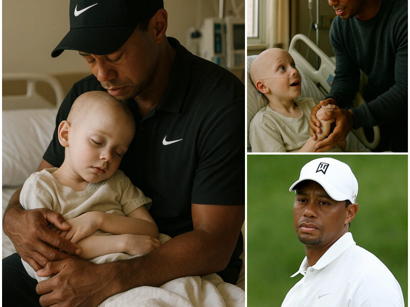 TIGER WOODS AND THE LITTLE BOY WITH CANCER: A LIFE-CHANGING VISIT BETWEEN HOPE AND GOODBYE