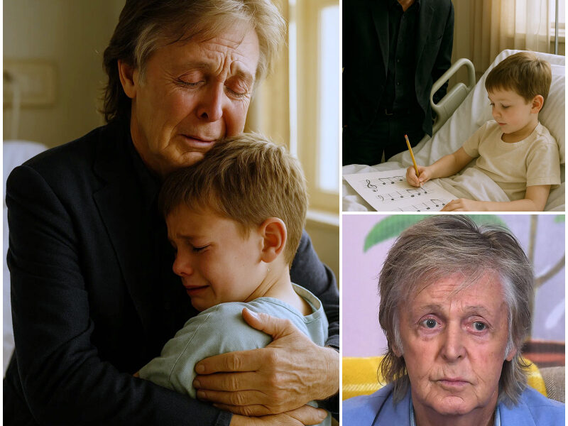 The Silent Melody: How Paul McCartney Gave a Deaf Orphan a Chance to Hear Life’s Beautiful Song