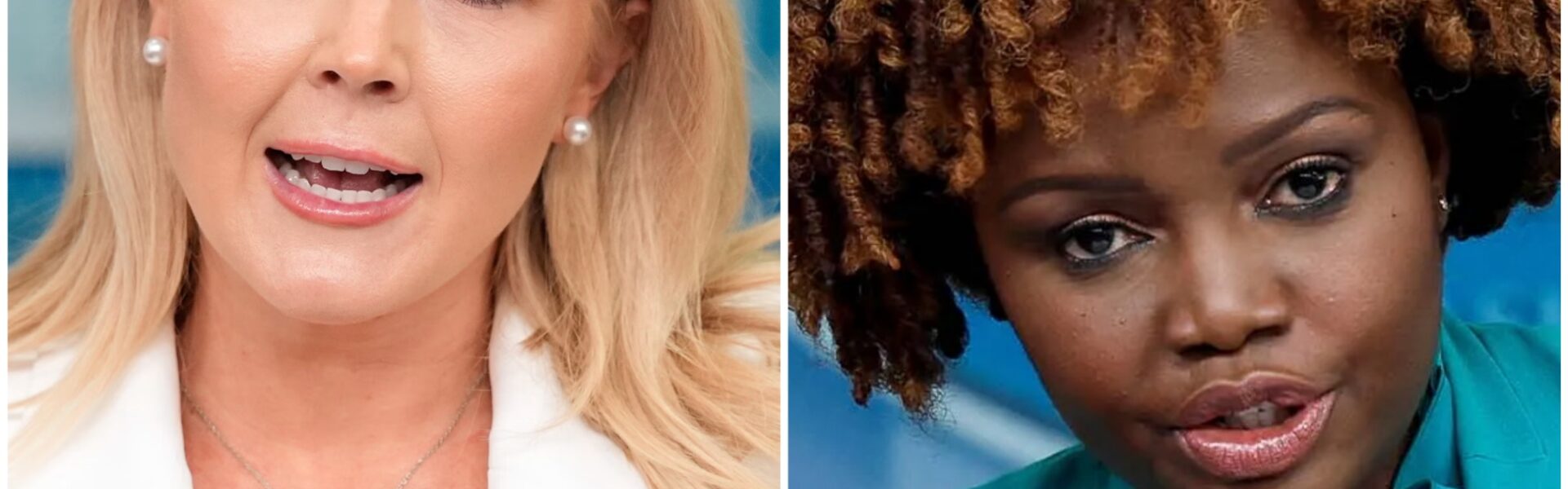 UNBELIEVABLE TENSION: Karoline Leavitt and Karine Jean-Pierre's Face-Off Escalates into a Personal Battle — The Room ERUPTS as Leavitt Lands the FINAL BLOW!