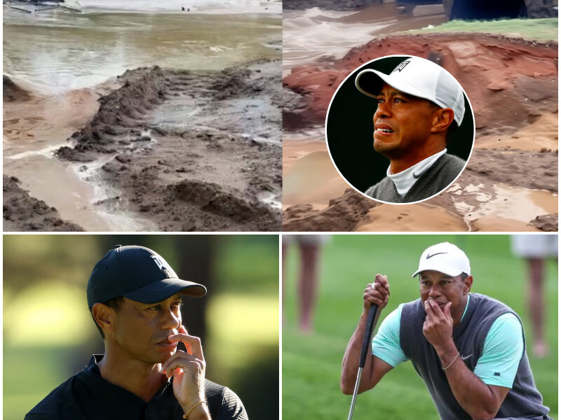 "NOTHING LEFT…" – TIGER WOODS BREAKS DOWN AS HURRICANE HELENE DESTROYS AUGUSTA NATIONAL
