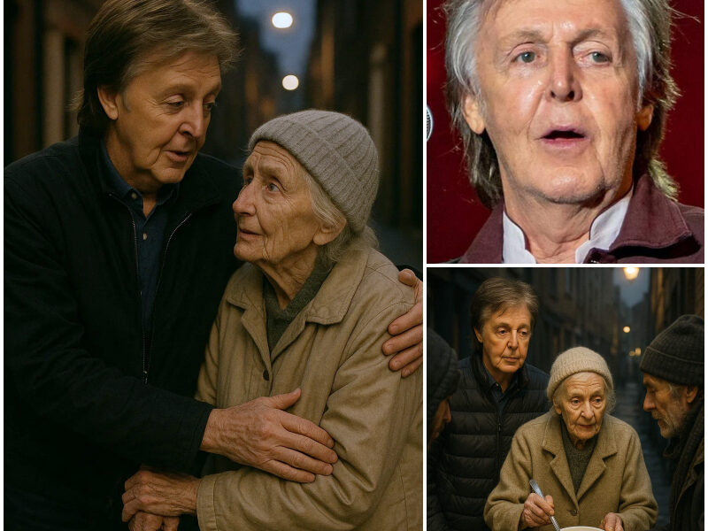 The Last Brushstroke: How Paul McCartney Saved an Old Woman’s Dream and Changed a Community Forever