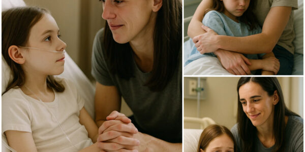 A Silent Room, a Dying Wish — and Caitlin Clark’s Unbelievable Surprise Visit