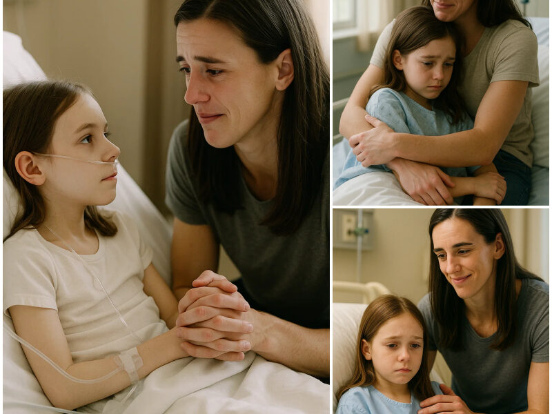 A Silent Room, a Dying Wish — and Caitlin Clark’s Unbelievable Surprise Visit