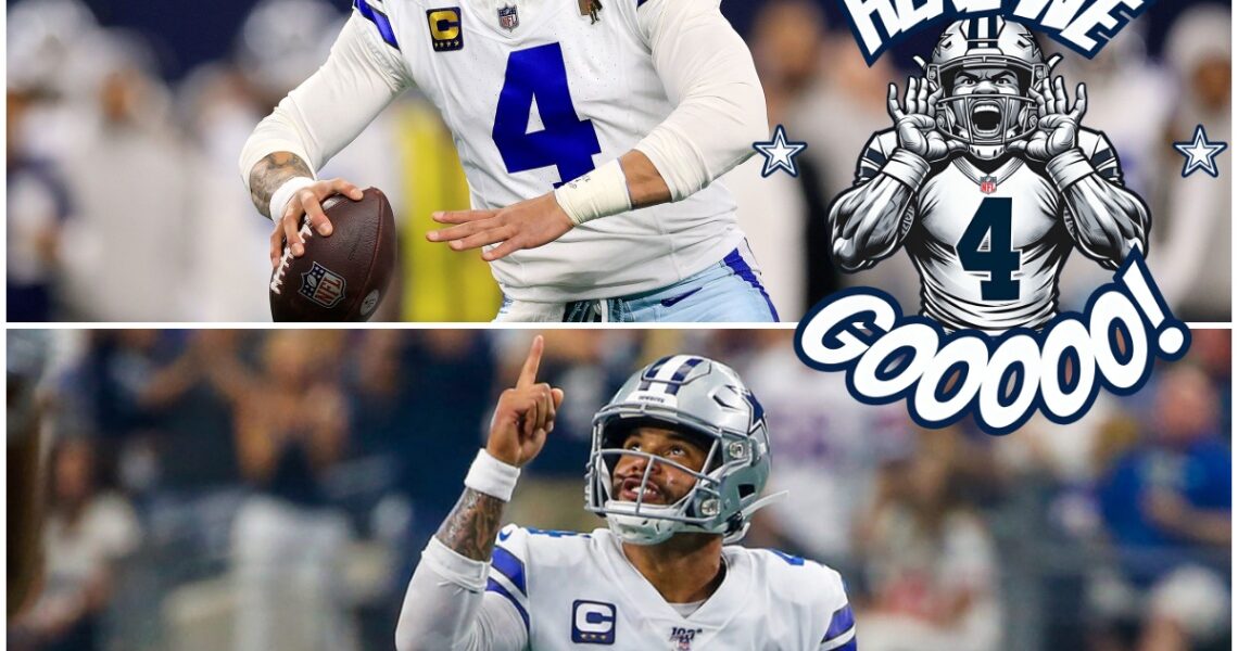 Cowboys Clarify Plans for Dak Prescott's Iconic "Here We Go" Cadence