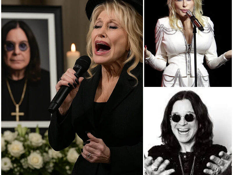 No one saw it coming. But when Dolly Parton walked onto that massive stage, facing 80,000 breathless fans, and gently began to sing “Mama, I’m Coming Home” — not for herself, but for Ozzy Osbourne — the entire arena froze. Not a sound. Just hearts breaking, together.