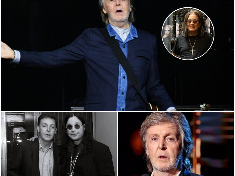 SHOCKING SCENE AT SOLD-OUT STADIUM: Paul McCartney Steps On Stage, Sings “Ordinary Man” For Ozzy Osbourne—Then Says One Sentence That Silences 80,000 People In Tears