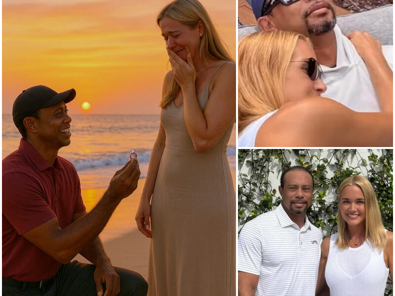 BREAKING: Tiger Woods Proposes to Vanessa Trump in a Breathtaking Sunset Moment — Her Joyful ‘Yes’ Lights Up the Sky in a Truly Heartwarming Celebration of Love!