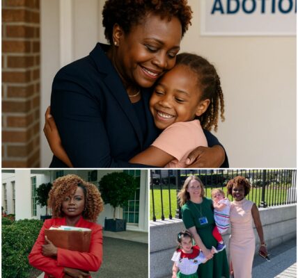 “Call Me Mom”: Karine Jean-Pierre Quietly Adopts 18-Year-Old Foster Girl in Act of Love That Transcends Politics