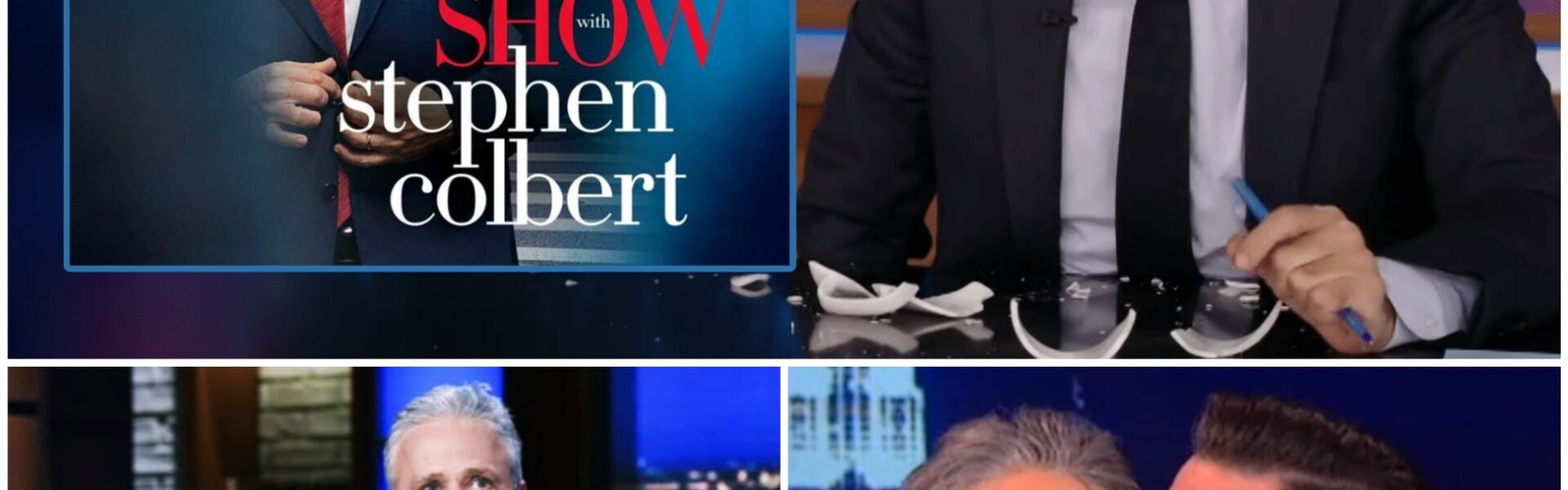“Cut! Cut It Now!” — Jon Stewart Explodes Live on CBS After Colbert’s Cancellation: Viewers Stunned by On-Air Meltdown!