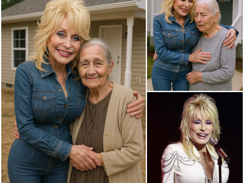 BREAKING: Dolly Parton Secretly Builds Home for Lonely Elderly Woman in Slum – Fans Moved to Tears by Her Silent Act of Kindness