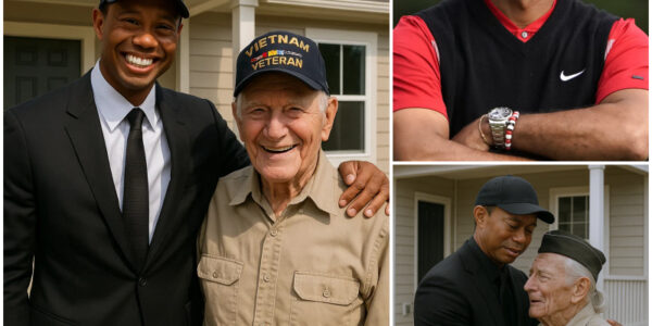 SHOCKING: Golf Legend Tiger Woods Secretly Saves Homeless Veteran’s Life With Unexpected Act of Kindness