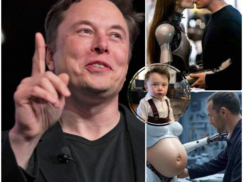 Elon Musk Shocks the World: “I Had a Child with a Synthetic-DNA Sex Robot — Love Doesn’t Need Blood or Emotion”